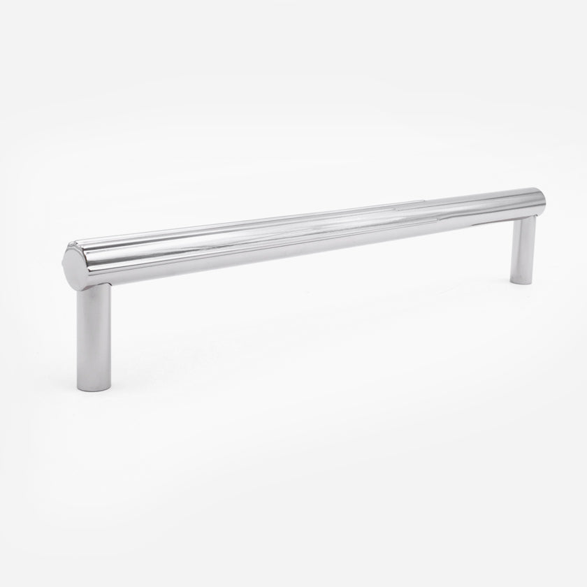 Sunburst appliance pull in polished nickel - modern pull with sturdy quality