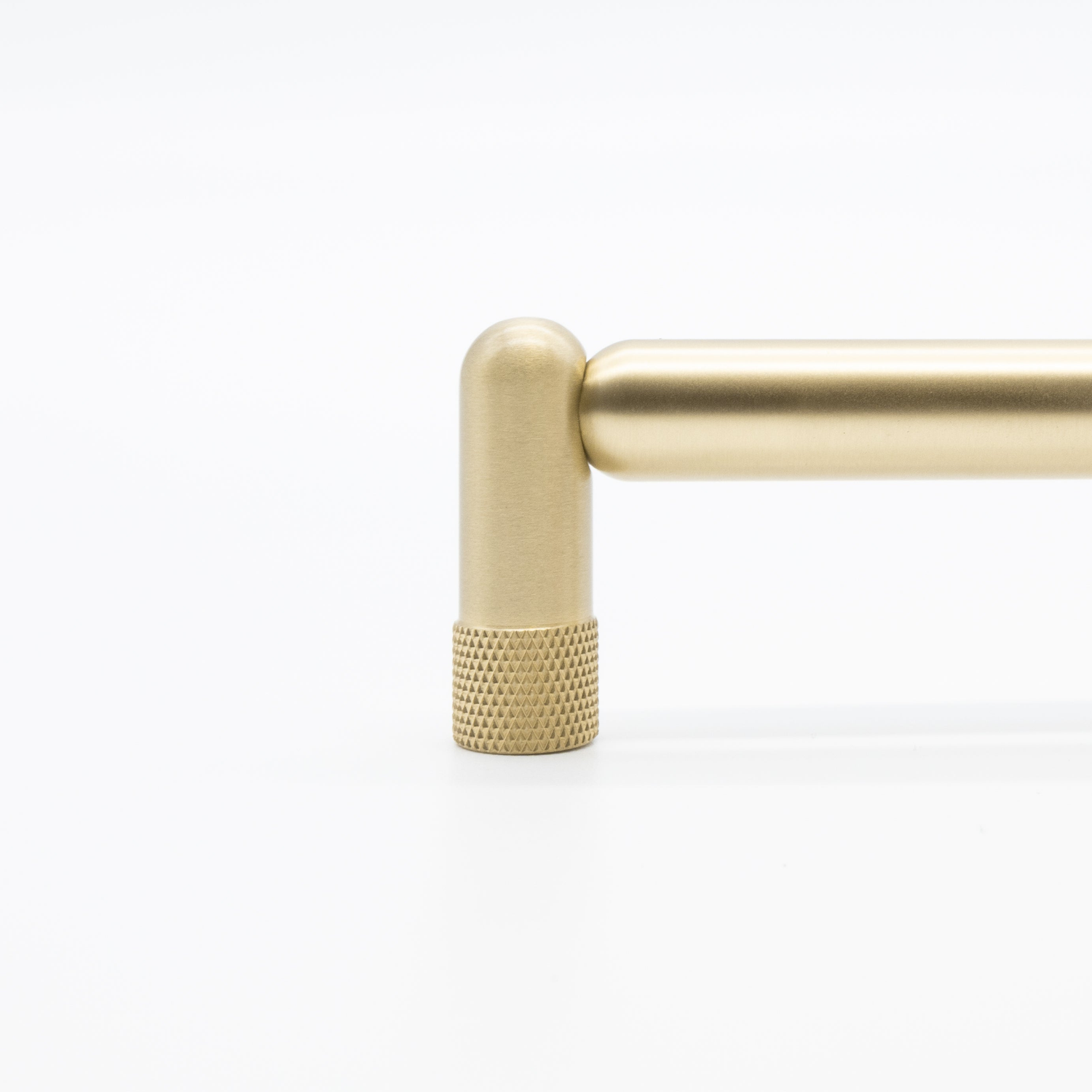 Textured cabinet hardware collection – modern knurled, fluted, and ribbed knobs and pulls in black and brass
