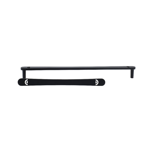 Horizon Appliance Pull in matte black for modern appliances in kitchen