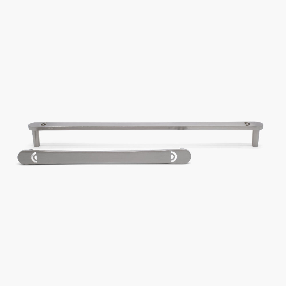 Horizon appliance pulls in satin nickel -modern pulls for modern appliances