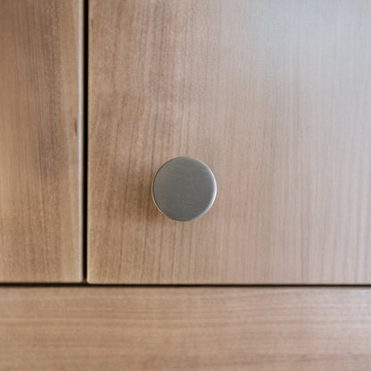 Knurled knob - industrial modern knob for contemporary cabinets in kitchens