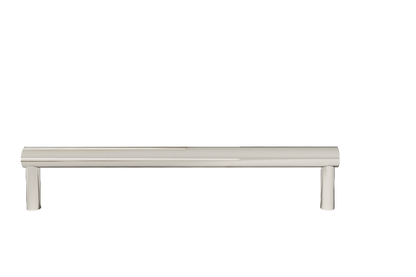 Sunburst appliance pull in polished nickel - modern hardware for kitchen appliances