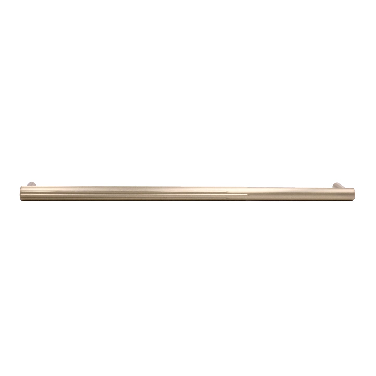 Sunburst appliance pull in satin brass - modern door pull for appliance